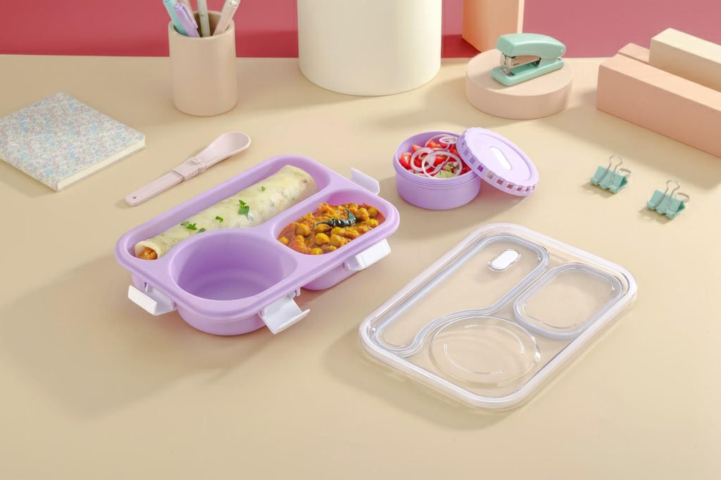 New 3 Compartment Tiffin Box